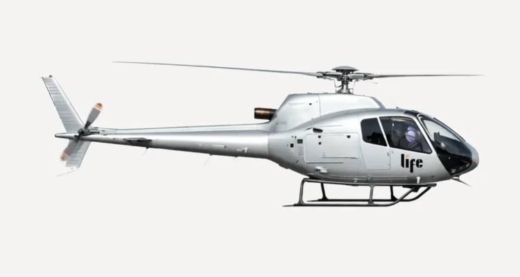 Elicottero Airbus H125 in volo