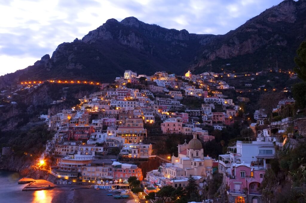 Positano sulla Costiera Amalfitana